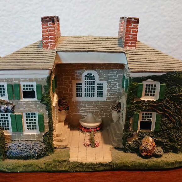 "Twelve Oaks... The Romance Begins" Hand Painted Depiction Gone With The Wind - Picture 4 of 6